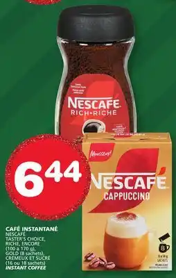 Marches Tradition NESCAFÉ INSTANT COFFEE offer