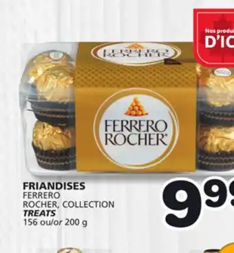 Marches Tradition FERRERO ROCHER, COLLECTION TREATS offer