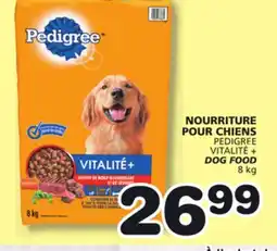 Marches Tradition PEDIGREE VITALITÉ + DOG FOOD offer
