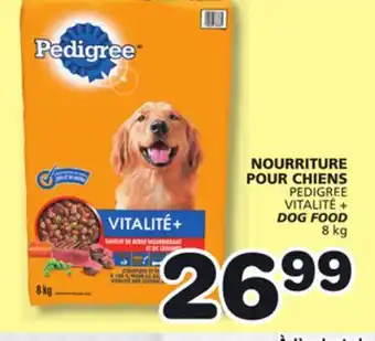 Marches Tradition PEDIGREE VITALITÉ + DOG FOOD offer