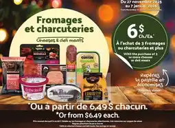 Marches Tradition Cheeses & Deli meats offer