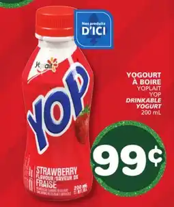 Marches Tradition YOP DRINKABLE YOGURT offer