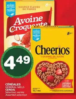 Marches Tradition GENERAL MILLS CEREAL offer