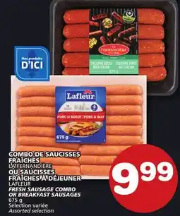 Marches Tradition LAFLEUR FRESH SAUSAGE COMBO OR BREAKFAST SAUSAGES offer