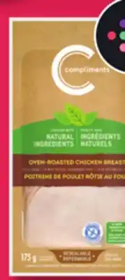 IGA COMPLIMENTS SLICED CHICKEN BREAST OR HAM offer