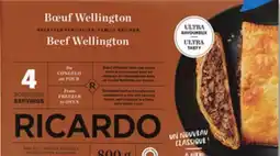 IGA RICARDO FROZEN WELLINGTON BEEF OR SALMON offer