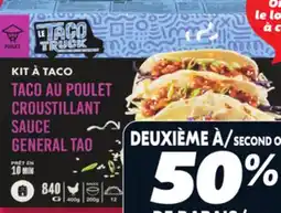 IGA LE TACO TRUCK FROZEN TACO KIT offer