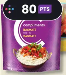 IGA COMPLIMENTS RICE offer