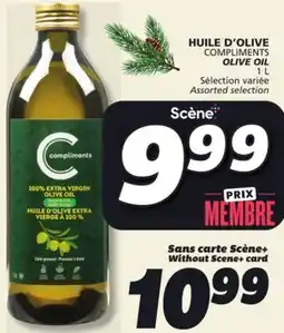 IGA COMPLIMENTS OLIVE OIL offer