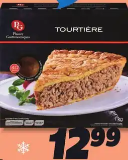 IGA PLAISIRS GASTRONOMIQUES FRESH TOURTIÈRE OR CHICKEN PIE offer