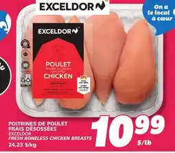 IGA EXCELDOR FRESH BONELESS CHICKEN BREASTS offer