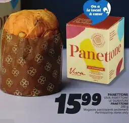 IGA VIVA PANETTONE LE SIGNATURE PANETTONE offer