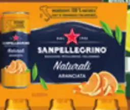 IGA SANPELLEGRINO CARBONATED MINERAL OR SPRING WATER offer