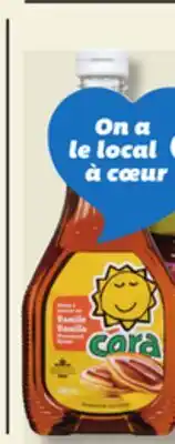 IGA CORA TABLE SYRUP offer
