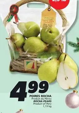 IGA ROCHA PEARS offer