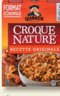 IGA QUAKER CEREAL offer