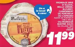 IGA ALEXIS DE PORTNEUF CHEESE offer
