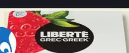 IGA LIBERTÉ MÉDITERRANÉE YOGURT offer