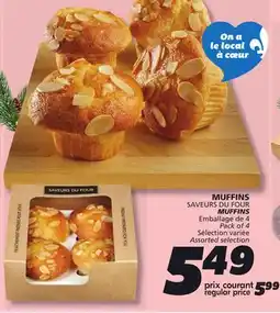 IGA SAVEURS DU FOUR MUFFINS offer