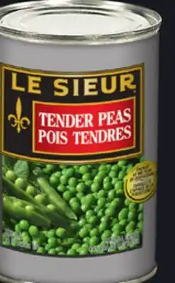 IGA POIS TENDRES LE SIEUR TENDER PEAS offer