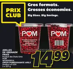IGA POM WONDERFUL FRESH POMEGRANATE ARILS offer