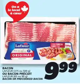 IGA LAFLEUR BACON OR PRECOOKED BACON offer