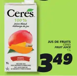 IGA CERES FRUIT JUICE offer