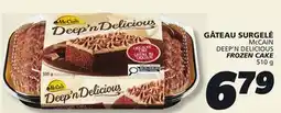 IGA McCAIN DEEP'N DELICIOUS FROZEN CAKE offer