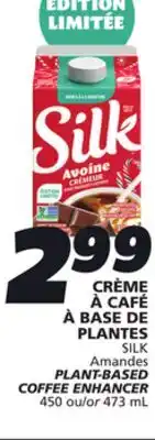 IGA SILK PLANT-BASED COFFEE ENHANCER offer