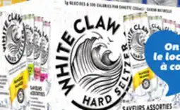 IGA WHITE CLAW ALCOHOLIC MALT BEVERAGE offer