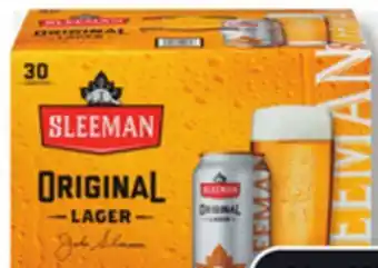 IGA SLEEMAN Beer offer