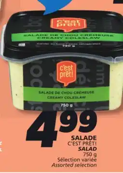 IGA C'EST PRÊT! SALAD offer