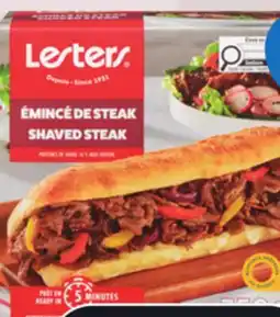 IGA LESTERS SHAVED STEAK offer
