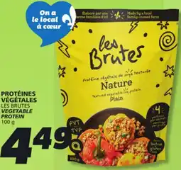 IGA LES BRUTES VEGETABLE PROTEIN offer