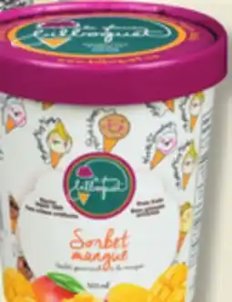 IGA LE GLACIER BILBOQUET ICE CREAM, SORBET, FROZEN YOGURT OR TREATS offer