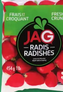 IGA RADISHES offer