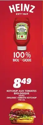 IGA HEINZ ORGANIC TOMATO KETCHUP offer