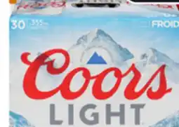 IGA COORS LIGHT BEER offer