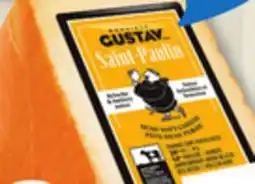 IGA MONSIEUR GUSTAV CHEESE offer