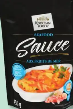 IGA KNOCEAN FOODS FROZEN SEAFOOD SAUCE OR LOBSTER BISQUE offer