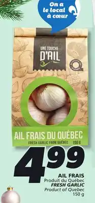 IGA FRESH GARLIC offer