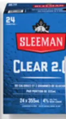 IGA SLEEMAN CLEAR 2.0 BEER offer