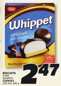 IGA DARE WHIPPET COOKIES offer