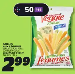 IGA SENSIBLE PORTIONS GARDEN VEGGIE VEGETABLE STRAW offer
