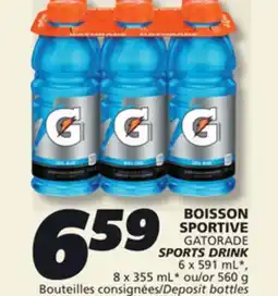 IGA GATORADE SPORTS DRINK offer