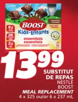 IGA NESTLÉ BOOST MEAL REPLACEMENT offer
