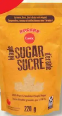 IGA LANTIC ROGERS GOLDEN YELLOW SUGAR OR MAPLE SUGAR offer