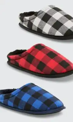 L'équipeur Men's Plaid Slippers offer