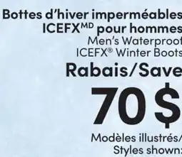 L'équipeur Men's Waterproof ICEFX Winter Boots offer