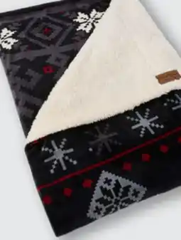 L'équipeur Snowflake Sherpa Blanket offer